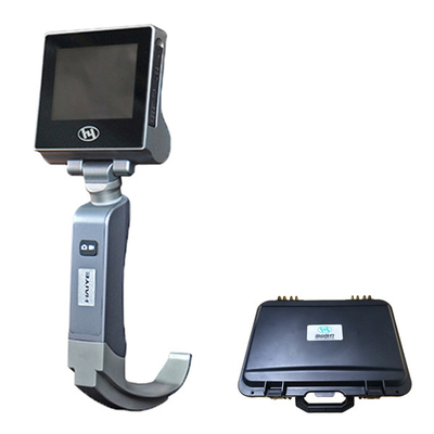 صفحه نمایش LCD لارنگوسکوپ یکبار مصرف قابل حمل 3400 میلی آمپر برای لوله گذاری راه هوایی