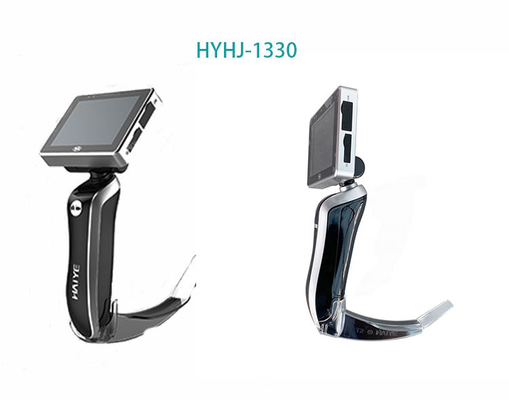 OEM Rotate Fiber Optic Video Laryngoscope 3&quot; صفحه رنگی TFT