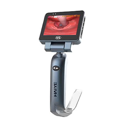 صفحه نمایش لمسی LCD 3.5 اینچی اتاق عمل Haiye Video Laryngoscope با تیغه های یکبار مصرف رزولوشن 2368*1296