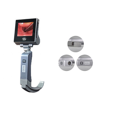 لارنگوسکوپ تصویری سخت 3 اینچی LCD قابل استفاده مجدد با 5 تیغه