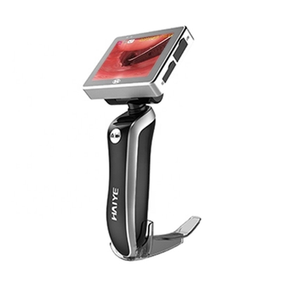 OEM Rotate Fiber Optic Video Laryngoscope 3&quot; صفحه رنگی TFT